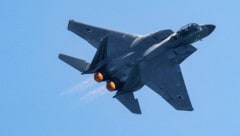 Ein solches US-Kampfflugzeug des Typs F-15E hat der Iran am Freitag abgeschossen.