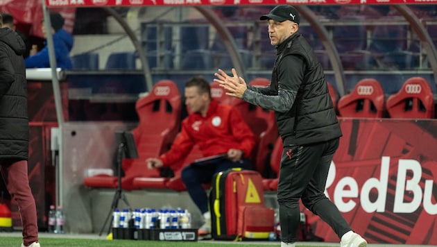 Liefering-Trainer Danny Galm.