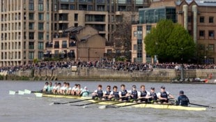 Der Oxford-Achter mit Julian Schöberl verlor das Ruder-Duell gegen Cambridge.
