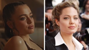 Shiloh (links) schaue ihrer Mama Angelina Jolie (rechts) sehr ähnlich, finden die Fans.