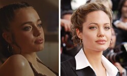 Shiloh (links) schaue ihrer Mama Angelina Jolie (rechts) sehr ähnlich, finden die Fans.