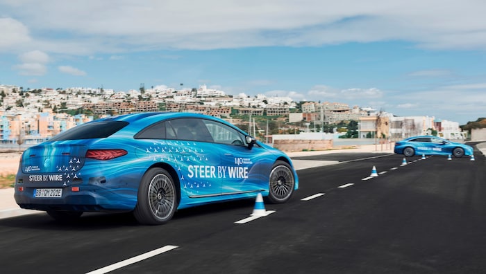 Die Teststrecke für die neue Lenkung