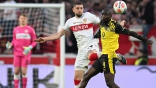 Lange Zeit hat es bei VfB Stuttgart gegen Borussia Dortmund nicht nach einem Sieger ausgesehen ...