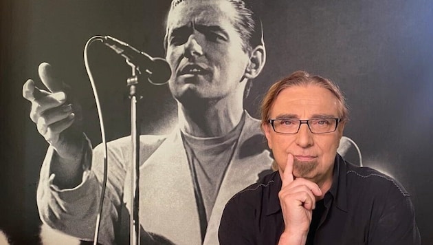 Rudi Dolezal gibt am 10. April in Pinkafeld viele persönliche Einblicke in Falcos Leben.