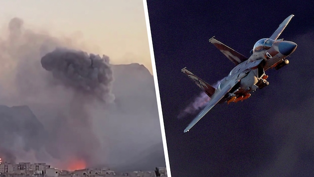 The U.S. military rescued the soldier whose fighter jet had been shot down by Iran (stock ...