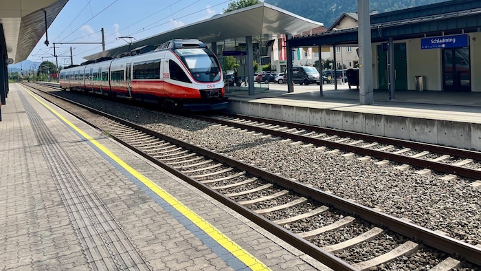 Das Drama ereignete sich in der Nähe des Schladminger Bahnhofs (Bild). Die Jugendlichen waren am ...