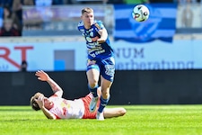 Drexler (li.) zieht gegen Havel den Kürzeren.