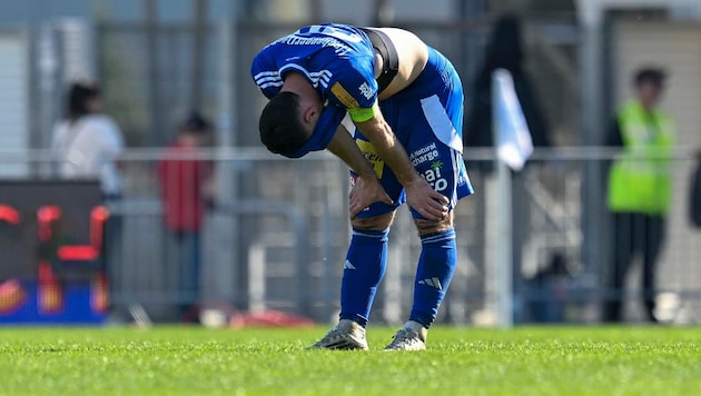 Hartberg-Kapitän Heil war geknickt.