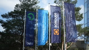 Die OMV und ADNOC halten als gleichberechtigte Partner je 50 Prozent an der Borouge ...