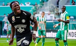 Seedy Jatta traf zum 2:0 für Sturm Graz. 