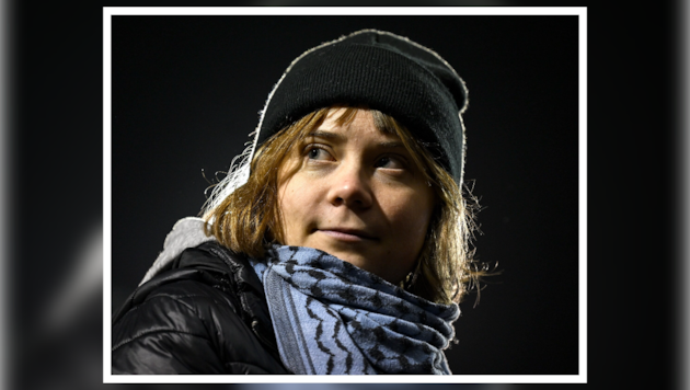 Eines der aktuellsten Fotos: Thunberg im Dezember 2025 bei einer Demonstration in Dublin