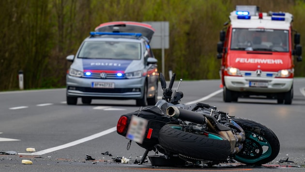 Gleich zwei tote Motorradfahrer gab es auf Niederösterreichs Straßen am Wochenende (Symbolbild).