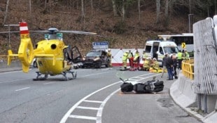 Bei der Nesselgrabenbrücke kam es zu dem folgenschweren Crash