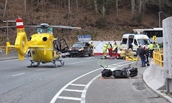Bei der Nesselgrabenbrücke kam es zu dem folgenschweren Crash