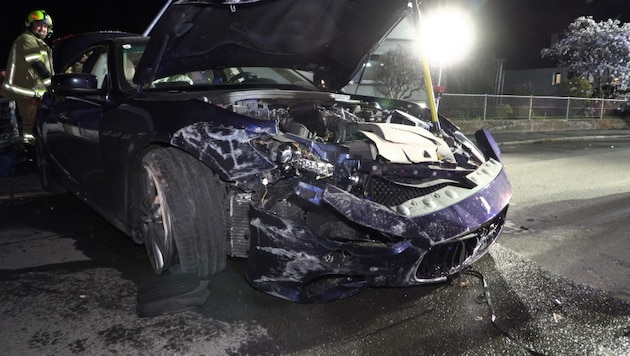 Am Boliden entstand erheblicher Schaden.