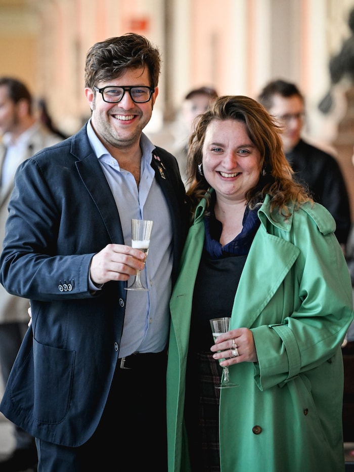 Stefan mit Freundin Carina.