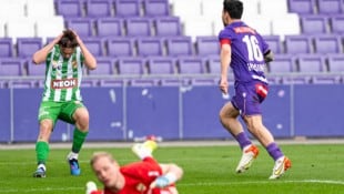 Routinier Philipp Hosiner (r.) traf schon in der neunten Spielminute zum 2:0 für die Young ...