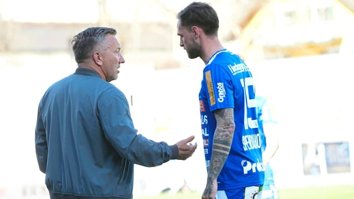 Die Zukunft von Manfred Schmid ist offen, Lukas Spendlhofer (re.) ist gegen Ex-Klub Sturm ...