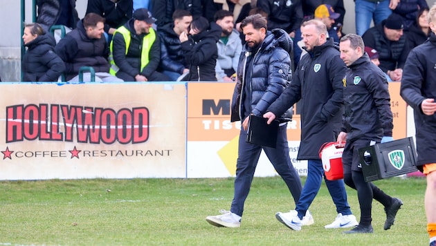 Bernhard Kletzl (li.) fordert im Sommer Verstärkungen bei St. Johann.