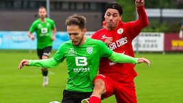 Trkulja (li.) schoss Wals-Grünau zum Sieg.