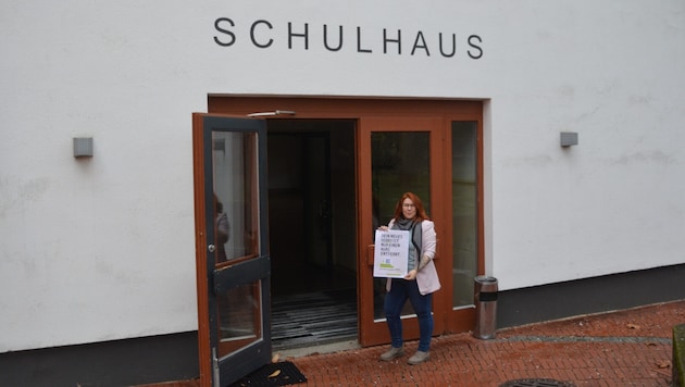 Das Schulhaus liegt am Friedrichshof. Es soll wieder zum Seminarzentrum werden