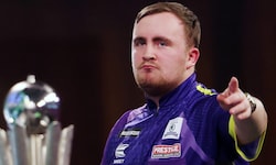 Darts-Superstar Luke Littler.