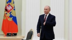 Russlands Machthaber Wladimir Putin vergangene Woche im Moskauer Kreml