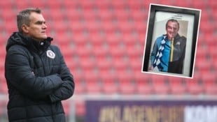 Robert Micheu und die übel betitelte Fotomontage.