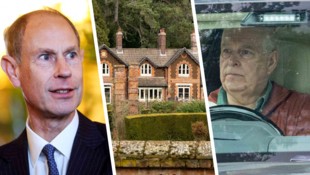 Prinz Edward musste ein Ferienhaus mieten, weil sein Bruder Andrew sich weigerte, die Wood Farm ...