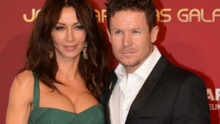 Felix Baumgartner mit seiner Lebensgefährtin Mihaela Radulescu Schwartzenberg