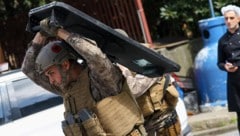 Türkische Spezialkräfte sind vor Ort im Einsatz.