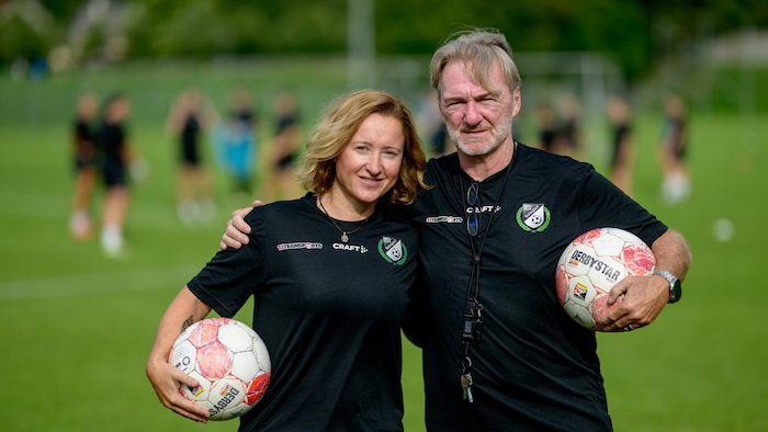 Sportchefin Maria Wolf leitet gemeinsam mit ihrem Lebensgefährten Andy Ogris den ...