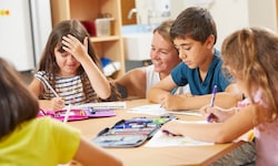 Nachmittagsbetreuung soll Kinder und deren Eltern im Alltag unterstützen (Symbolbild).