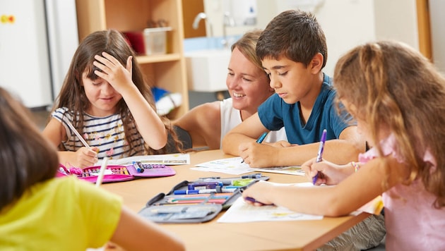 Nachmittagsbetreuung soll Kinder und deren Eltern im Alltag unterstützen (Symbolbild).