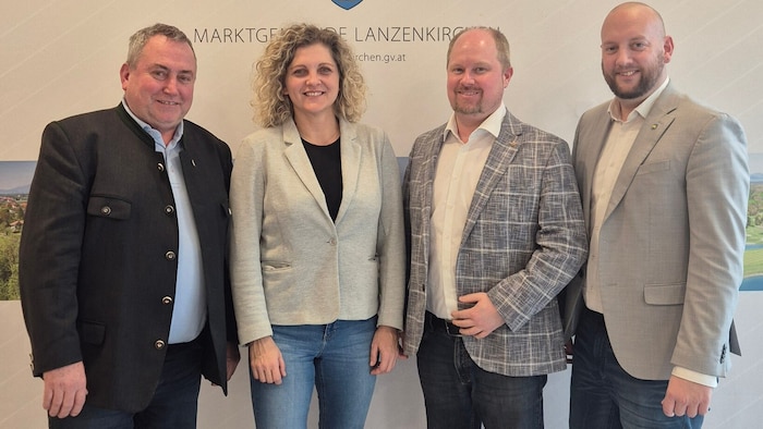 Die Nachmittagsbetreuung für Schüler stellen Karnthaler, Stockinger, Nistl und Diabl (oben, v. ...