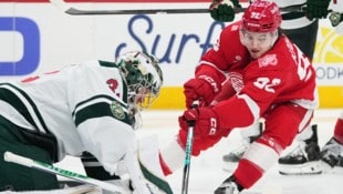 AP/Paul Sancya Detroit-Red Wings-Stürmer Marco Kasper steht vor seiner dritten Eishockey-Saison in der NHL.