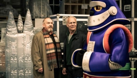 Ballauf und Schenk in unbekanntem Terrain.