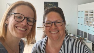 Andrea Karner (li.) und Marina Moyses haben Tipps, um gesund zu bleiben.