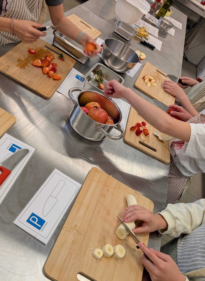 Andrea Karner gibt auch Kochkurse für Kinder und Erwachsene zu verschiedenen Themen.
