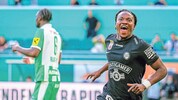 Endlich! Seedy Jatta beendete gegen Rapid nach 18 Spielen seine Torflaute.