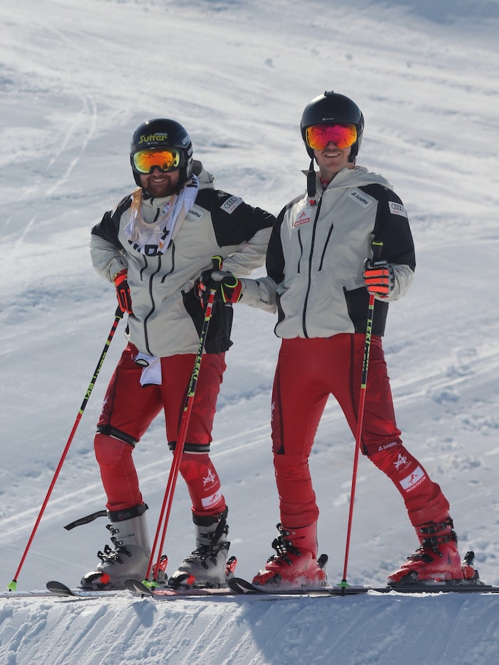 Claudio Andreatta und Nicolas Lussnig sind wieder im Montafon mit dabei.