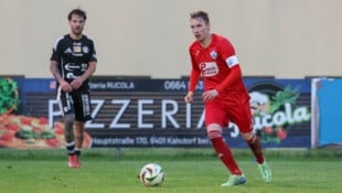 Kindberg-Kapitän Manuel Trost (re.) ist Topscorer der Oberliga.