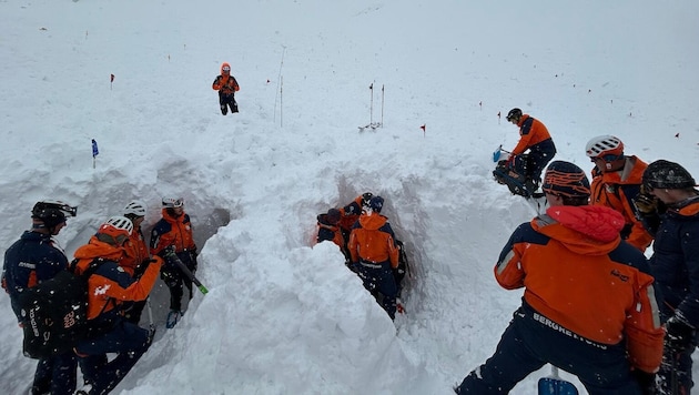 Die Salzburger Bergrettung musste heuer bei satten 46 Lawinenereignissen ausrücken