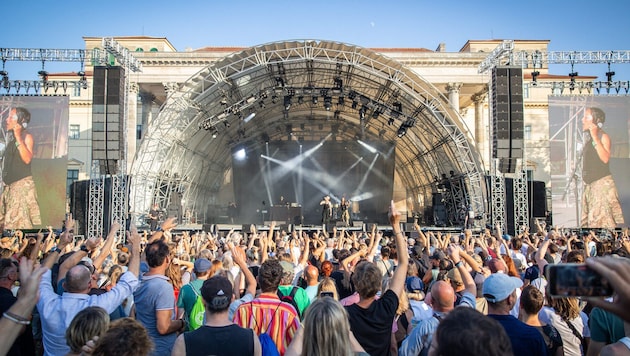 Schlosspark Esterházy als Platz für magischen Sound, der Schmetterlinge tanzen lässt.