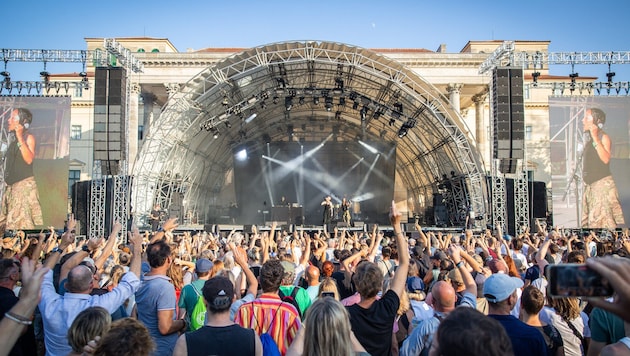 Entspannte Stimmung im Sommer in Eisenstadt.