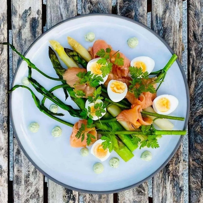 Spargelgerichte sind besonders, da sie nur über einen relativ kurzen Zeitraum serviert werden ...