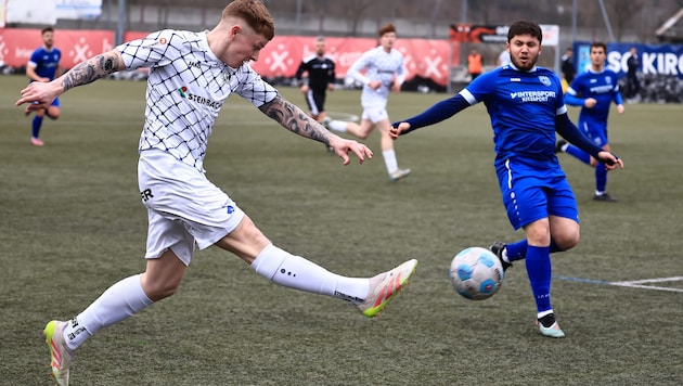 Kirchdorf konnte in der letzten Sekunde ausgleichen.