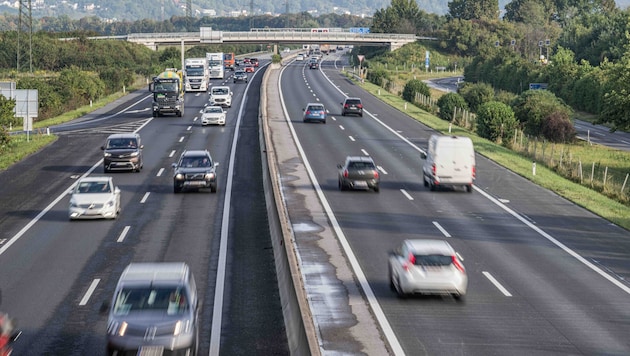 Die Pyhrnautobahn südlich von Graz ist einer der am stärksten befahrenen Abschnitte.