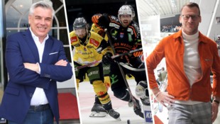 Erich Falkensteiners Pustertaler (l.) treffen auf Herbert Jerichs 99ers (r.)