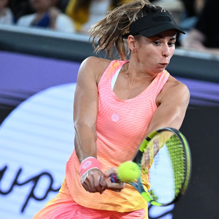 Julia Grabher unterlag Alex Eala in zwei Sätzen